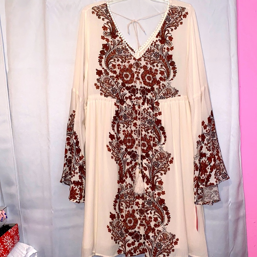 Paisley Dress NWT